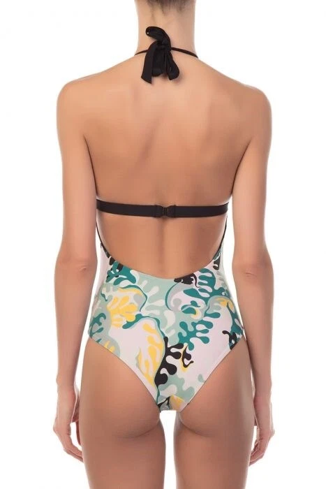 M Missoni - Multicolor One Piece Swimsuit Sz. 44 Women's 148035 - Image 3 of 3