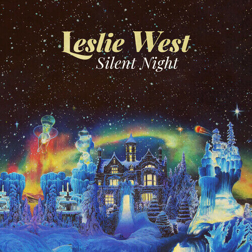 Leslie West - Silent Night [New 7" Vinyl] Blue, Colored Vinyl - Afbeelding 1 van 3