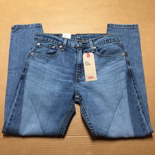 Levi's 512 Slim Taper Fit Jeans Shades Blue Mens 31x30 New With Tags AR138  | eBay