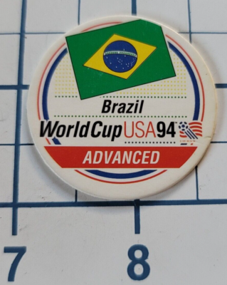 1994 Brazil World Cup USA 94 Advanced Pog Milk Cap Card | eBay