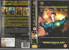Arnold Schwarzenegger in "Eraser" PAL VHS 