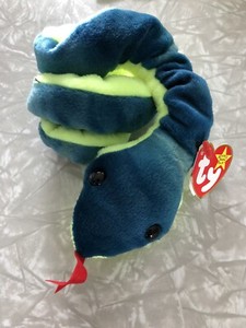 hissy snake beanie baby