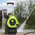 Electric High Pressure Washer 4500Psi 2Gpm with Telescopic Handle and Wheels New