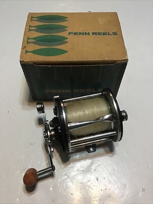 penn game fishing reels New 114H2 Senator H2 Reel 6/0 Saltwater Big Reel designed to facilitate the use of braided lines Penn BTLIV6000 Battle IV Spinning