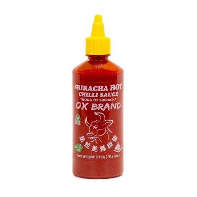 OX Brand Sriracha Hot Chili Sauce | Authentic Thai Flavor 18.25oz