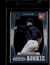 2012 Panini Prizm #192 Zach McAllister RC