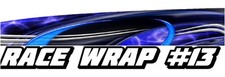 Race Car Graphics 13 Half Wrap Vinyl Decal Imca Late Model Dirt Trailer Truck