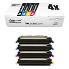 4x Eurotone Eco Patrone f�r HPEcolor LaserJet CM-4730-fsCM-4730-mfc 4730-XS