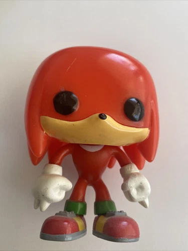 Funko Pop! SEGA Sonic The Hedgehog #08 Knuckles Vinyl Figure Loose