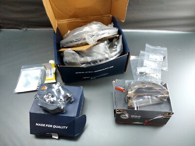 Mercedes w203 w211 ATEC 2xBremsscheiben SET Bremsbelägen vorne hinten c-klasse