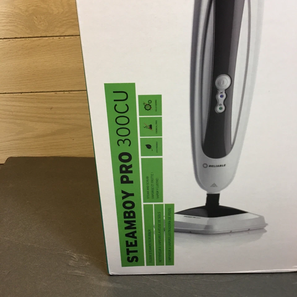 Limpiador de vapor confiable 300CU PRO Steamboy fregona de piso de vapor ¡NUEVO! Foto 2 de 4