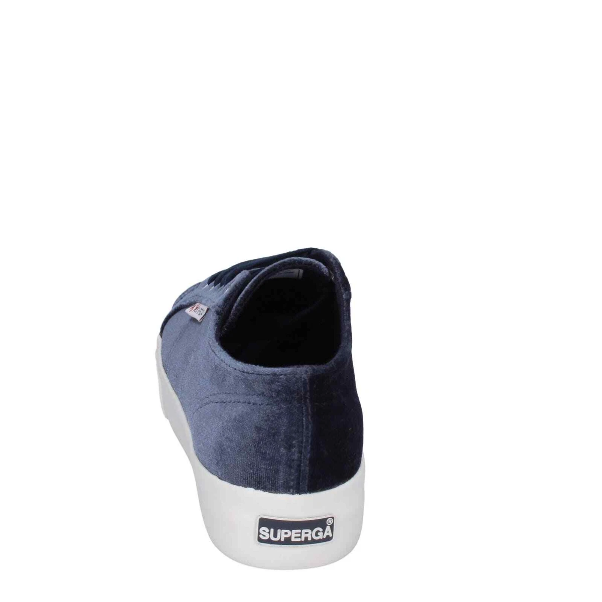Superga velluto deals blu