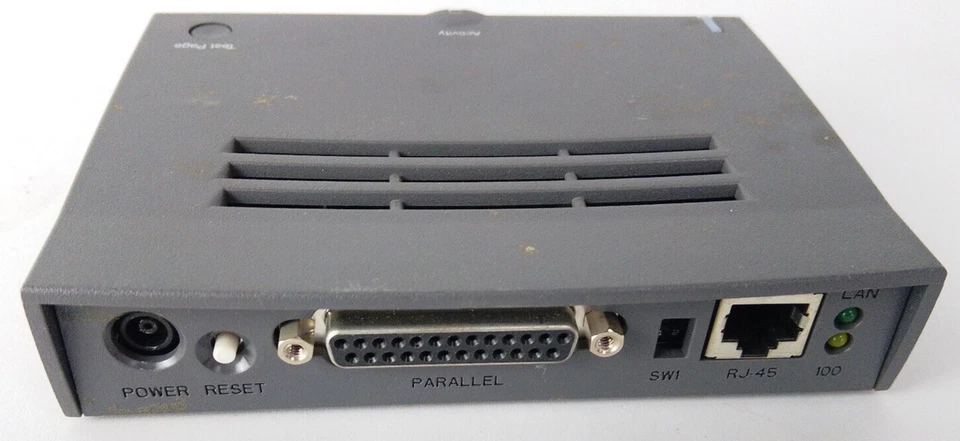 Intel Netport Express 10 100 Print Server 695352-009 PR9401C4 Parallel RJ45 - Image 2 of 2