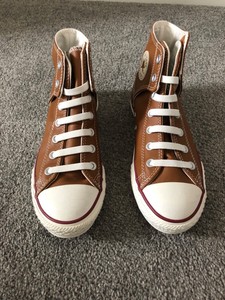 new leather converse