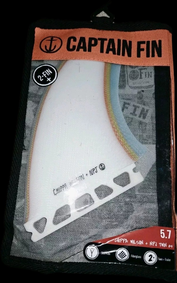 Chippa Wilson NPJ Captain Fin Twin Fins Futures 2+1 | eBay