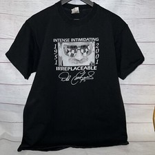 Vintage Dale Earnhardt #3 1951-2001 Intense Intimidating T-Shirt XL NASCAR