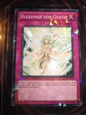 YU-GI-OH STR BLESSINGS FOR GUSTO DUEL TERMINAL FOIL DT05-EN097 NEW N/MINT