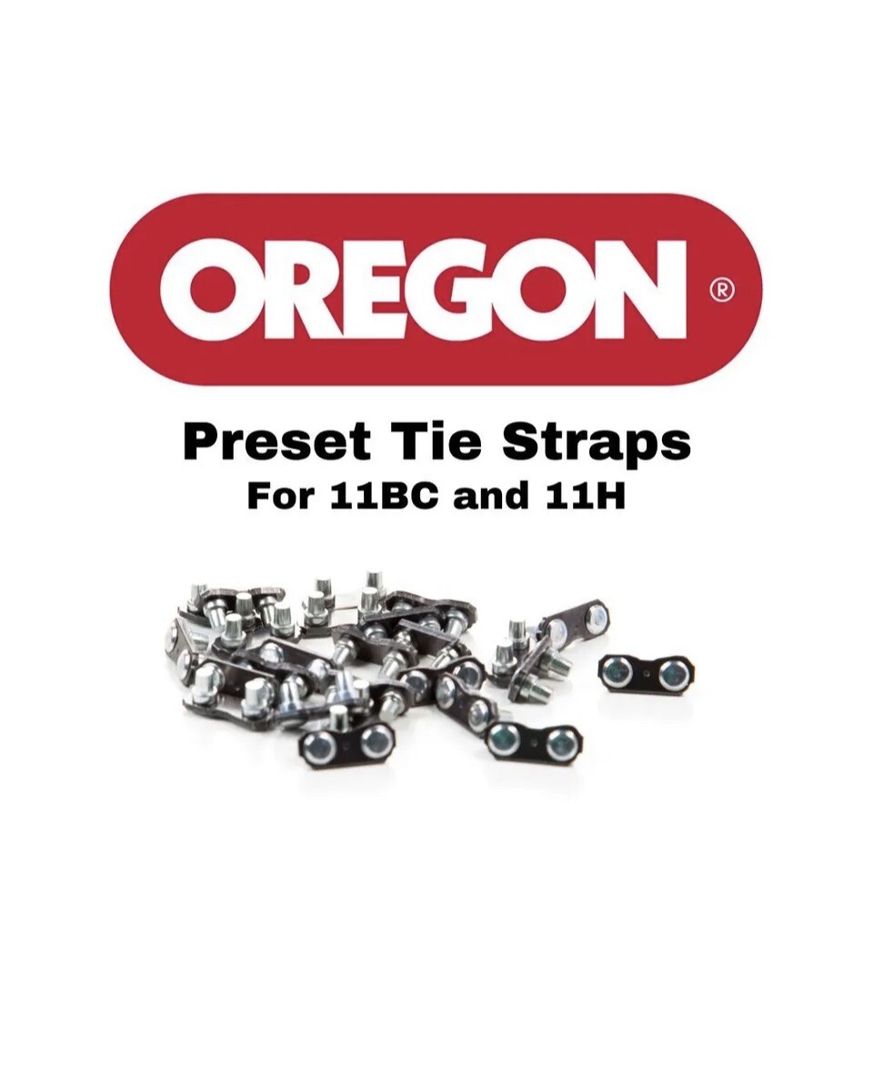 100 Pack Oregon P24577 Preset Tie Strap 3/4