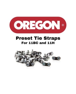 Oregon P24577 Preset Tie Straps, 3/4'', 25-Pack