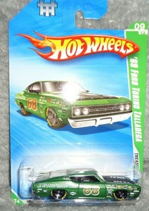 hot wheels 69 ford torino talladega treasure hunt