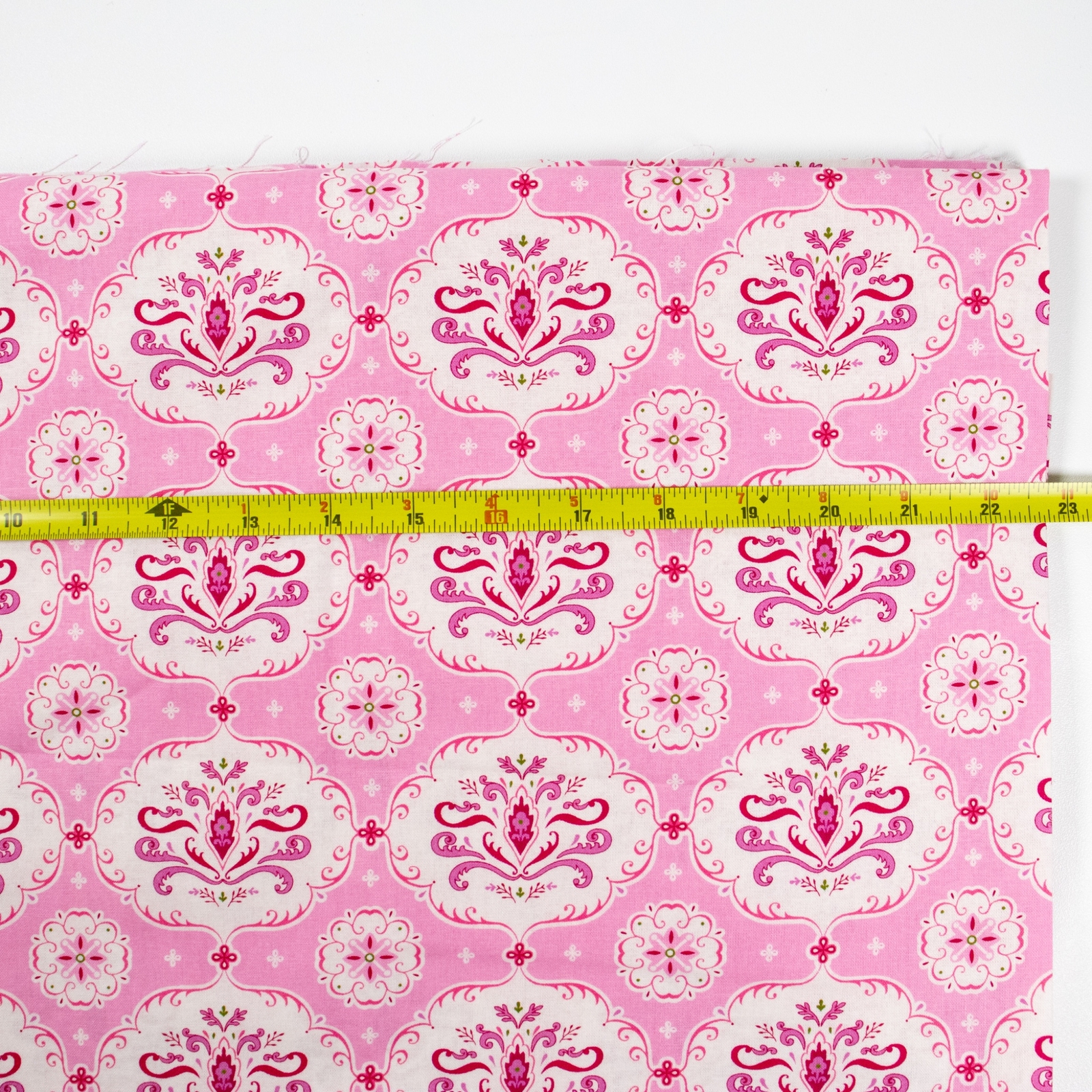 Isabella Michael Miller Cotton Fabric Pink Haley BTHY Half Yard Quilting DC7953