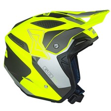 Mots Go 2 Adult Trials Helmet Fluo Yellow Mots Trials Helmet All Sizes