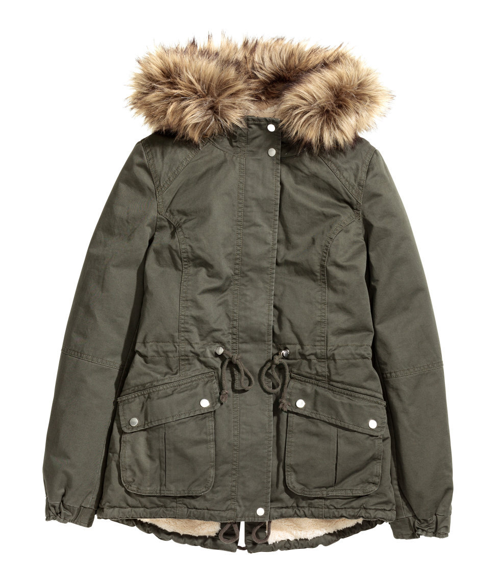Green GrÃ¼ne Parka Jacke Fleece Coat GrÃ¼ne Fleece Jacke Damen