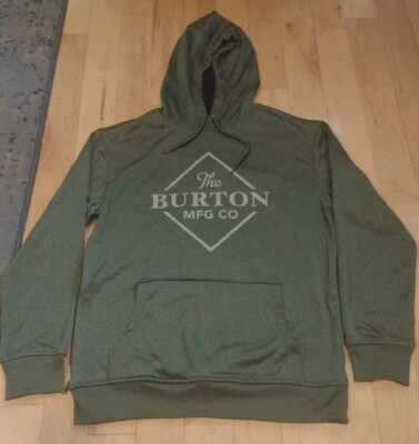 Burton Durable Goods Dryride Mens Pullover Hoodie Size S