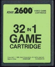 Atari 2600 Spiel - 32 in 1 Game Cartridge Mod...