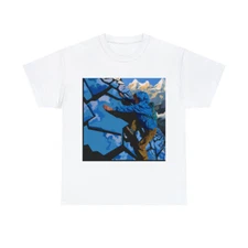 Vintage Style Rock Climbing T Shirt Mountain Outdoors Hiking Art Tee Free Solo