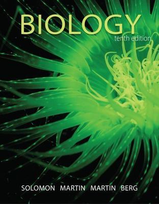 Biology 10th Edition Hardcover Text Book - Solomon Martin Berg - MSRP:$250
