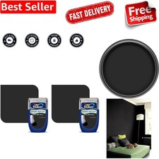 Simply Refresh Feature Wall Matt Emulsion Paint - Rich Black - 30ML, Tester, ...