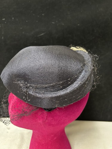 Vintage Ladies Hat Blue Floral Lane Bryant - Picture 4 of 9
