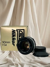 [MINT in BOX w/ Hood] Nikon AI Nikkor 50mm f/1.4 MF Standard lens F mount JAPAN