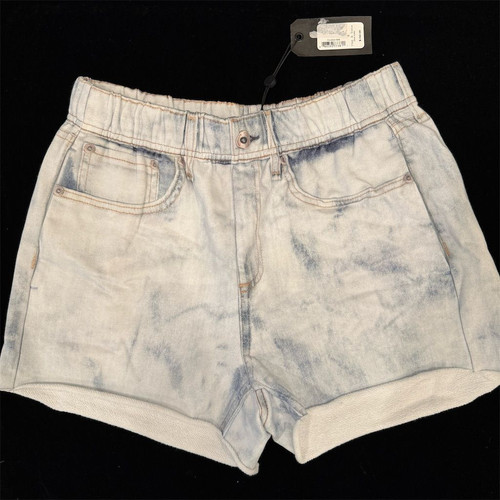 Bequeme Rag & Bone Damen blau Denim Print Shorts Größe 17 Miramar Sommer Freizeit - Bild 1 von 10