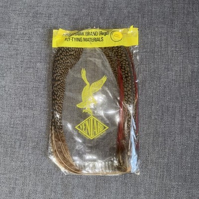 Veniard Fish Hawk Golden Pheasant Tippet Feather Fly Tying Material Salmon Trout