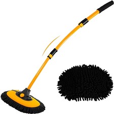 Autowaschbürste Teleskop 43 Zoll Microfaser, Car Wash Brush, Lackschutz