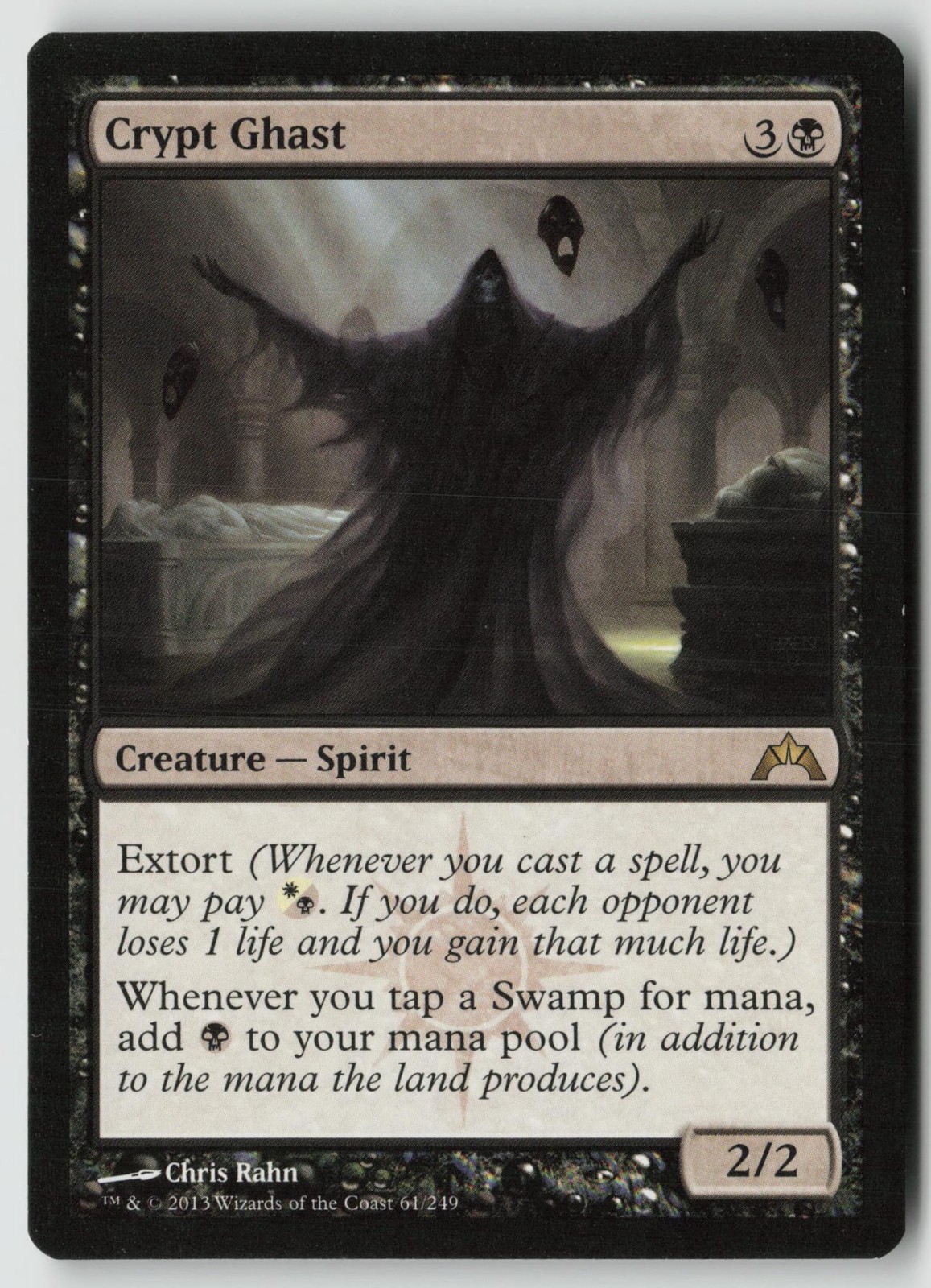 Crypt Ghast Lightly Played 61 Gatecrash Magic: The Gathering