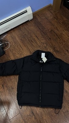 H&M Black Puffer Jacket Size Small Men s Full zip Brand New