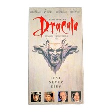 Bram Stoker’s Dracula VHS Gary Oldman Keanu Reeves Horror Francis Ford Coppola