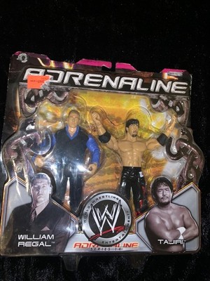 WWE Jakks WILLIAM REGAL TAJIRI ADRENALINE 14 2 Pk