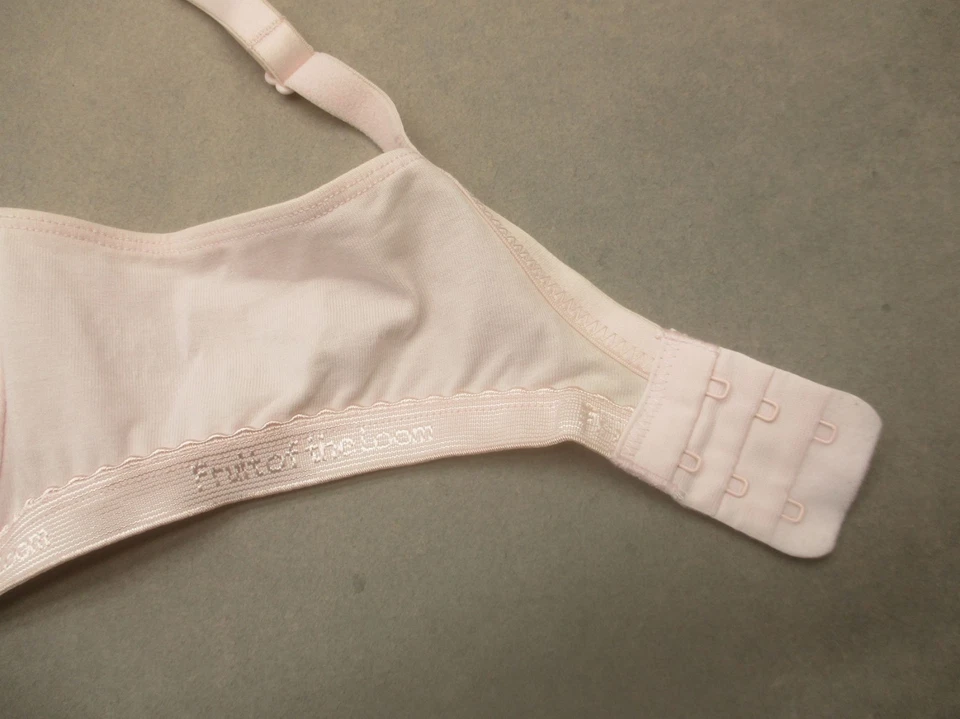 Sujetador 34D Fruit Of The Loom Mujer Beige Mezcla Algodón Forrado Con Aros Demi 7R Foto 4 de 4