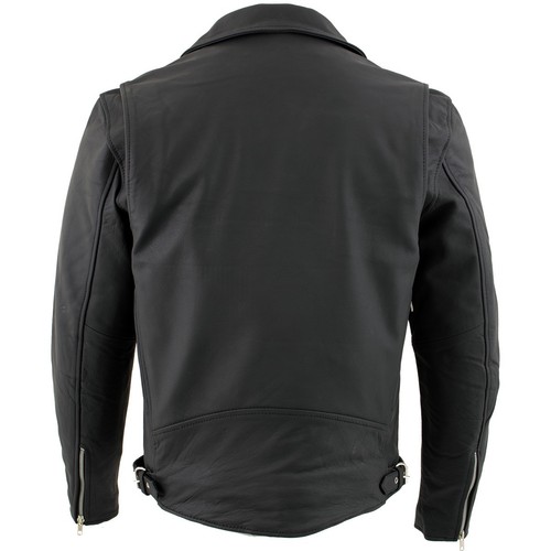 Milwaukee Leather Men's Classic Premium Leather Motorcycle Biker Riders Jackets - Bild 7 von 11