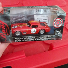 Bang High Quality Model Ferrari 250 Gt 12h Di Reims 1958 64 143 Red Case