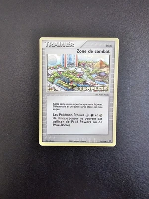 Carte Pokémon Zone De Combat 75/106 Holo Reverse Ex Émeraude FR - Photo 1/2
