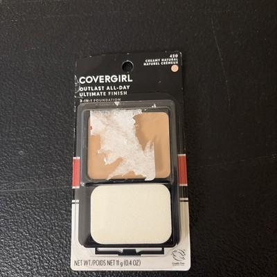 CoverGirl Outlast All-Day Ultimate Finish 3-in-1 Foundation, Creamy Natural 420.