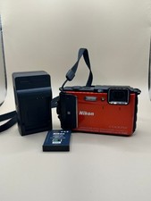 Nikon COOLPIX AW130 Orange 16.0MP Waterproof Digital Camera AW 130