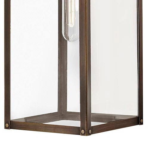 Hinkley Max 18 1/2"H Burnished Bronze Outdoor Wall Light - Picture 6 of 10