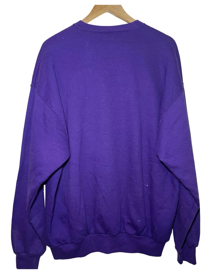 Sudadera De Colección Años 90 Ángeles Púrpura Abuela Cottagecore Grannycore XL Foto 2 de 4