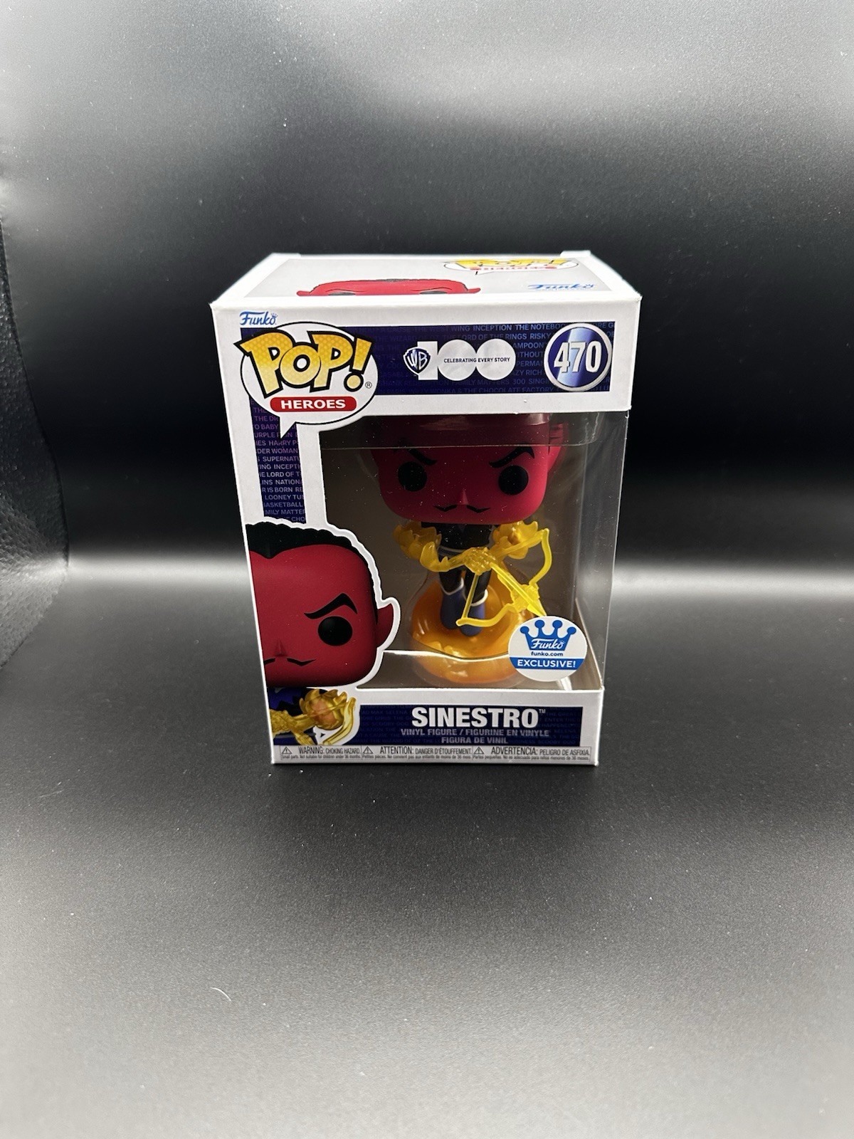 Funko Pop! Vinilo: DC Universe - Sinestro - Funko (Exclusivo) #470